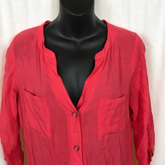 Needle & Thread WOMENS Blouse Small Red - Picture 2 of 8